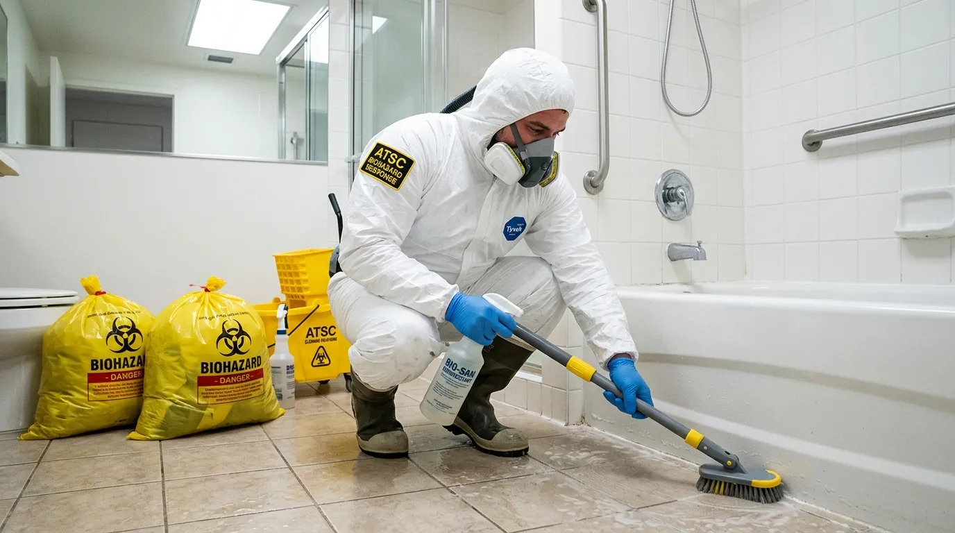 Decontamination equipment deployed for Blood Cleanup in Times Square